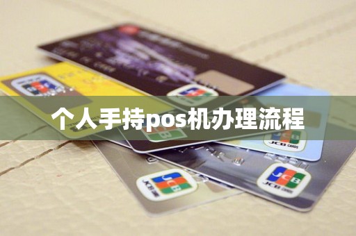 个人手持pos机办理流程