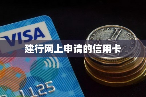 建行网上申请的信用卡