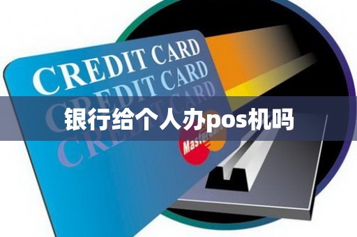 银行给个人办pos机吗