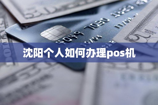 沈阳个人如何办理pos机
