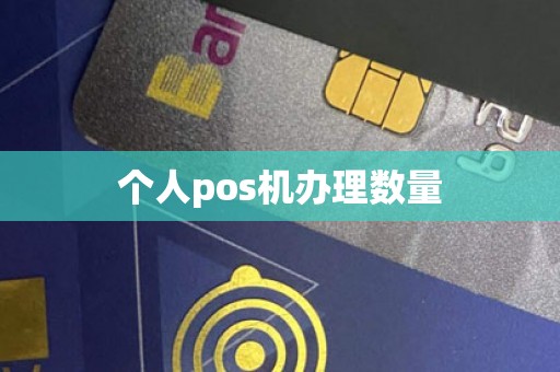 个人pos机办理数量
