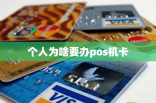 个人为啥要办pos机卡