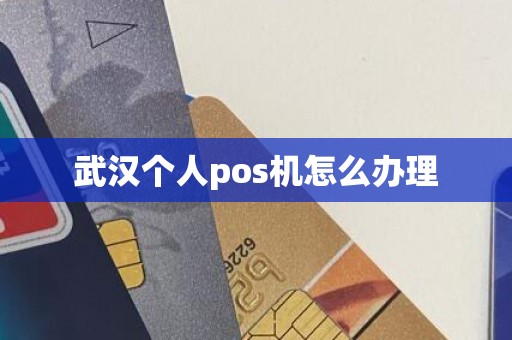 武汉个人pos机怎么办理
