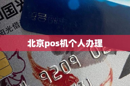 北京pos机个人办理
