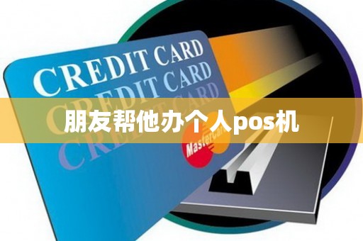 朋友帮他办个人pos机