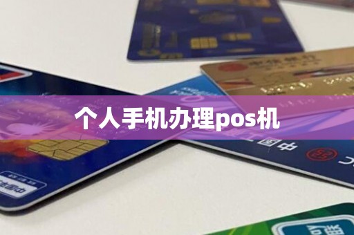 个人手机办理pos机