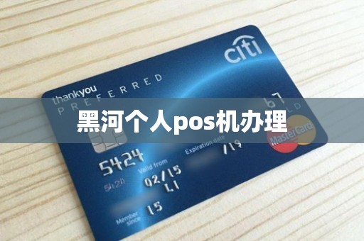 黑河个人pos机办理