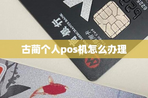 古蔺个人pos机怎么办理