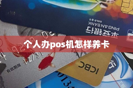 个人办pos机怎样养卡
