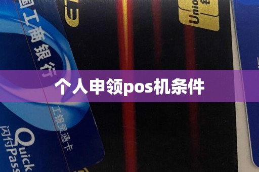 个人申领pos机条件