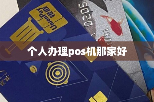 个人办理pos机那家好