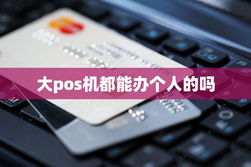 大pos机都能办个人的吗