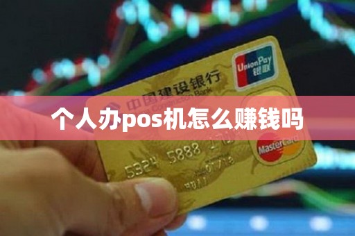 个人办pos机怎么赚钱吗