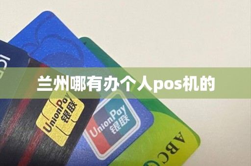 兰州哪有办个人pos机的