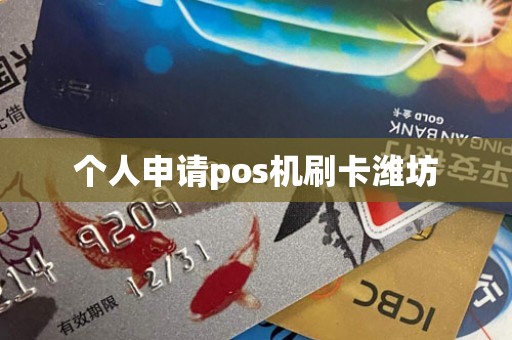 个人申请pos机刷卡潍坊