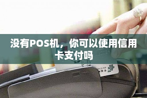 没有POS机，你可以使用信用卡支付吗