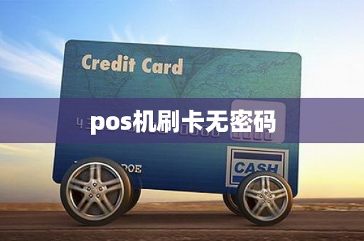 pos机刷卡无密码