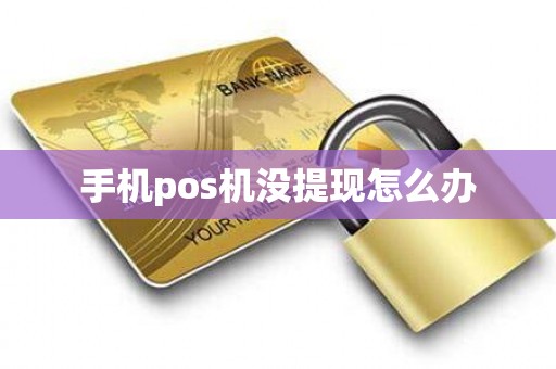 手机pos机没提现怎么办