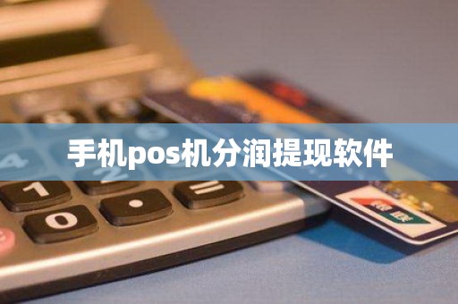 手机pos机分润提现软件