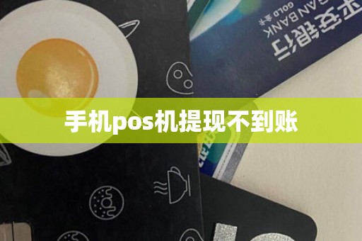 手机pos机提现不到账