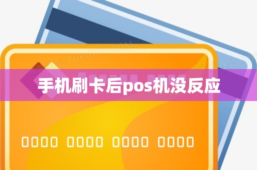 手机刷卡后pos机没反应