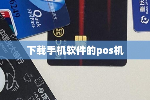 下载手机软件的pos机