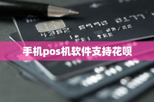 手机pos机软件支持花呗