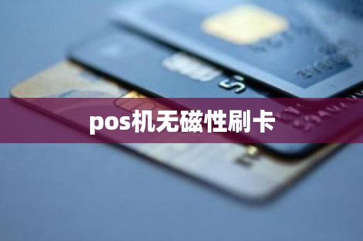 pos机无磁性刷卡