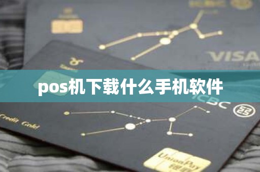 pos机下载什么手机软件