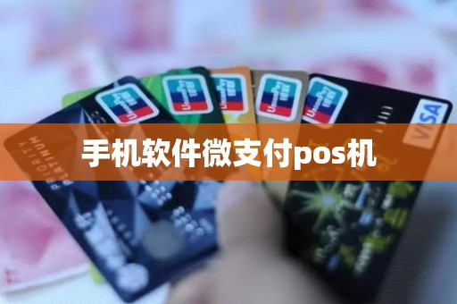 手机软件微支付pos机