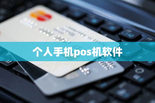 个人手机pos机软件