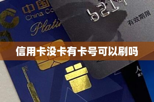 信用卡没卡有卡号可以刷吗