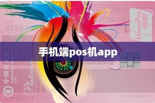 手机端pos机app