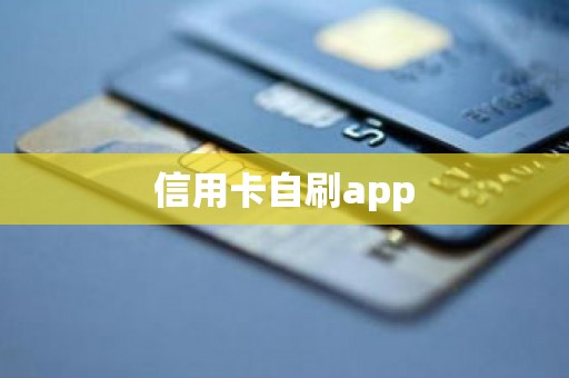 信用卡自刷app