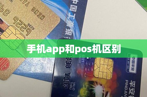 手机app和pos机区别