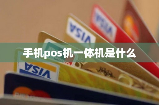 手机pos机一体机是什么
