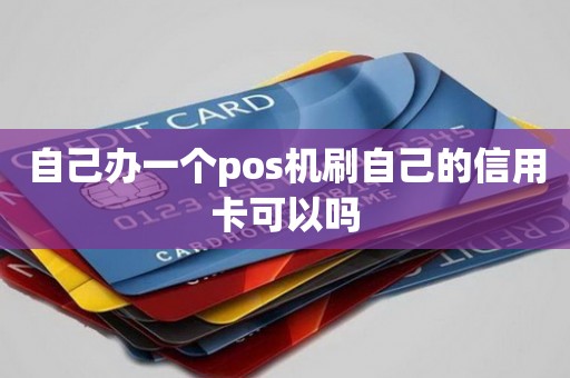 自己办一个pos机刷自己的信用卡可以吗