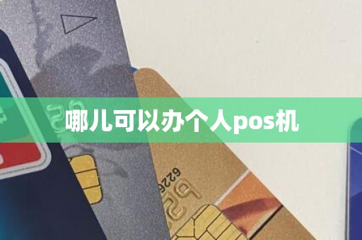 哪儿可以办个人pos机