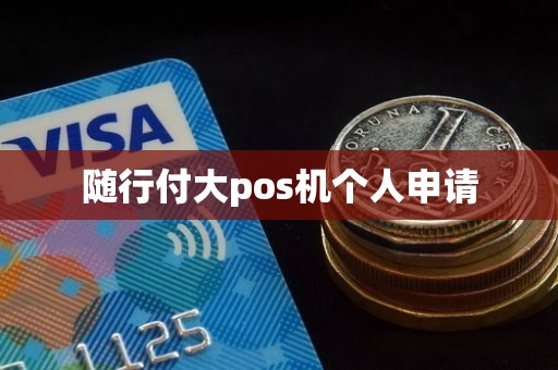 随行付大pos机个人申请