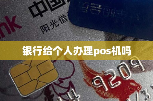 银行给个人办理pos机吗