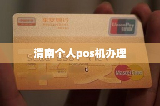 渭南个人pos机办理