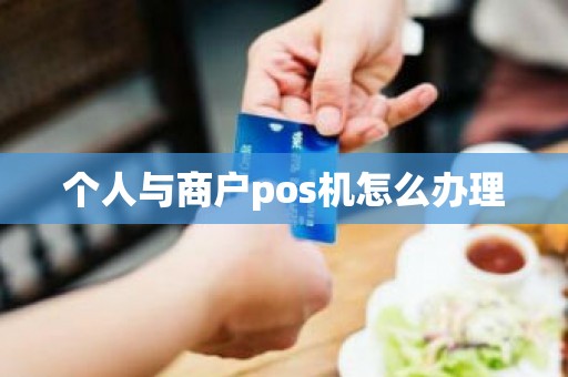 个人与商户pos机怎么办理