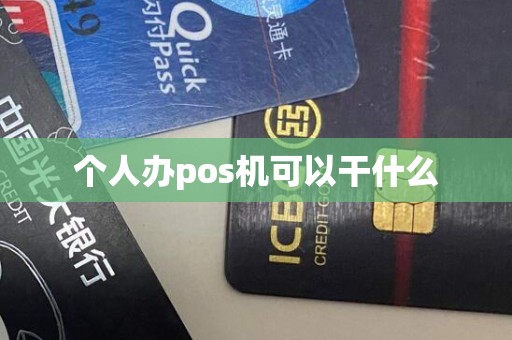 个人办pos机可以干什么