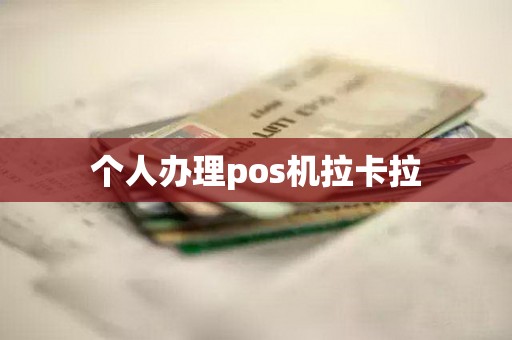 个人办理pos机拉卡拉