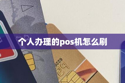 个人办理的pos机怎么刷