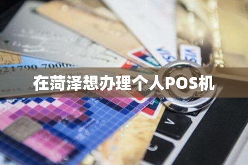 在菏泽想办理个人POS机