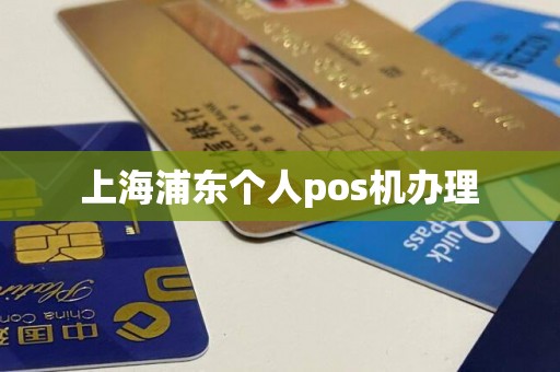 上海浦东个人pos机办理