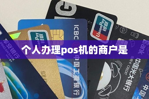 个人办理pos机的商户是