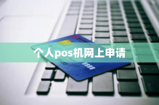 个人pos机网上申请