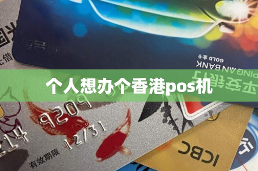 个人想办个香港pos机